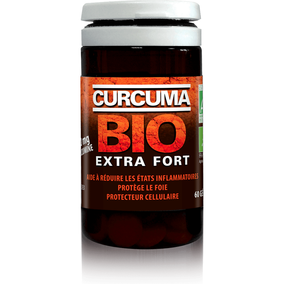 Curcuma Bio 40 gélules Bioidéal - Achat Essence Pure