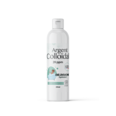 Gel douche hydratant pour le corps Argent Colloïdal