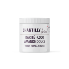 Chantilly Bio Karité, Coco & Amande Douce, 200ml