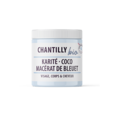 Chantilly Bio Karité, Coco & Bleuet 200ml